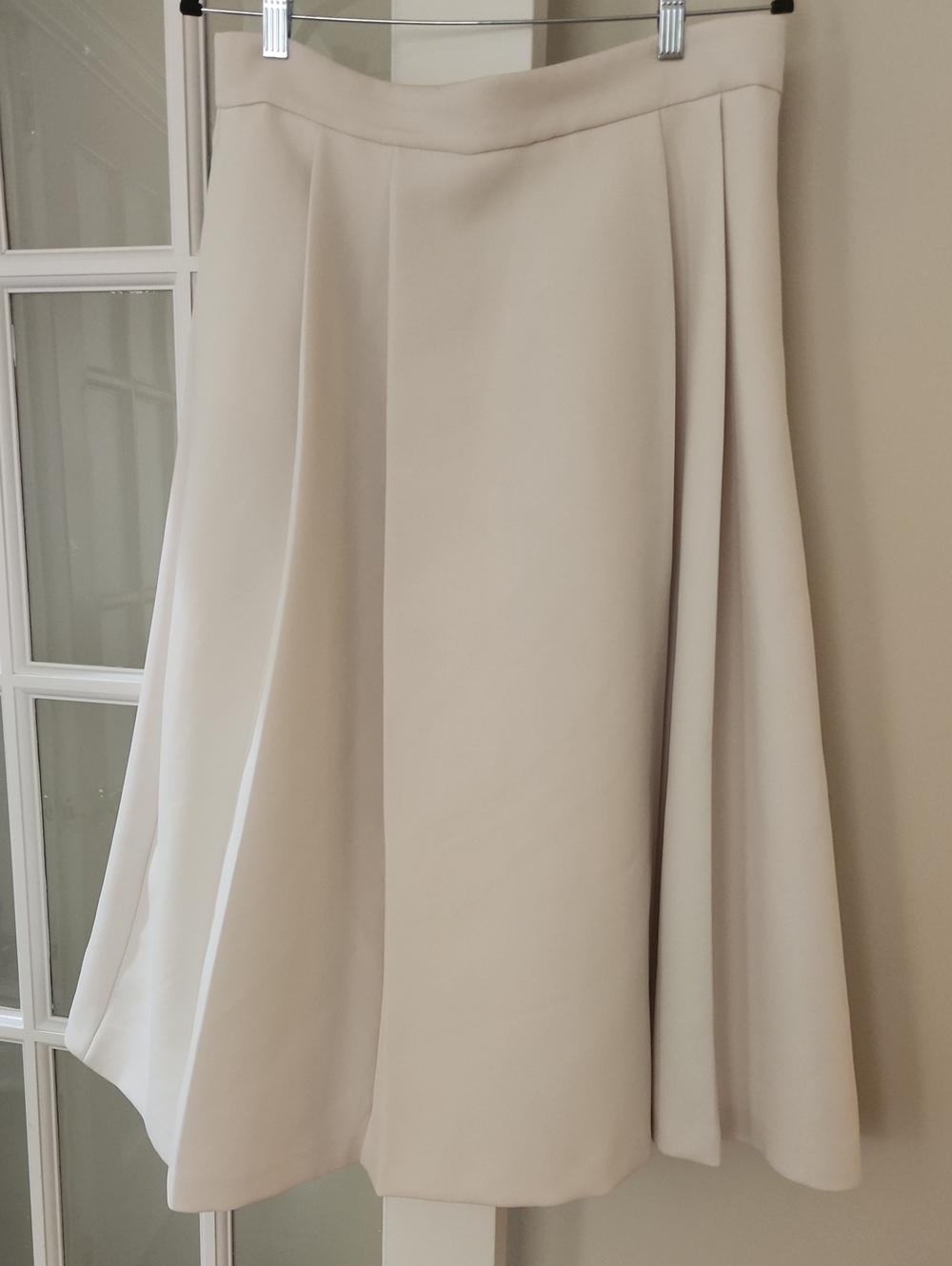 Zara Cream Circle Skirt